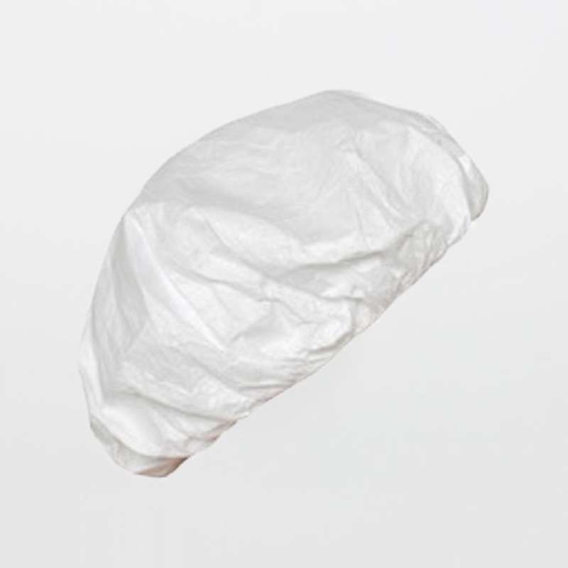 IsoClean(R) Serged Seams Elastic Bouffant, Universal, White, 250 per Box